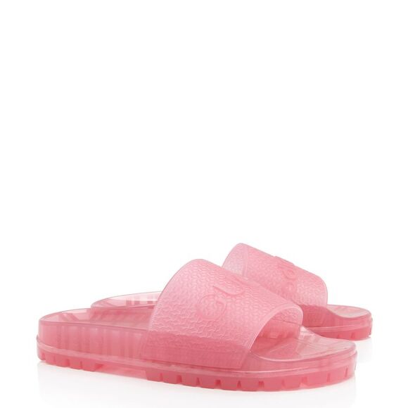 Gucci x Adidas Rubber Logo Slides - Size 9 / 39 - Picture 2 of 6